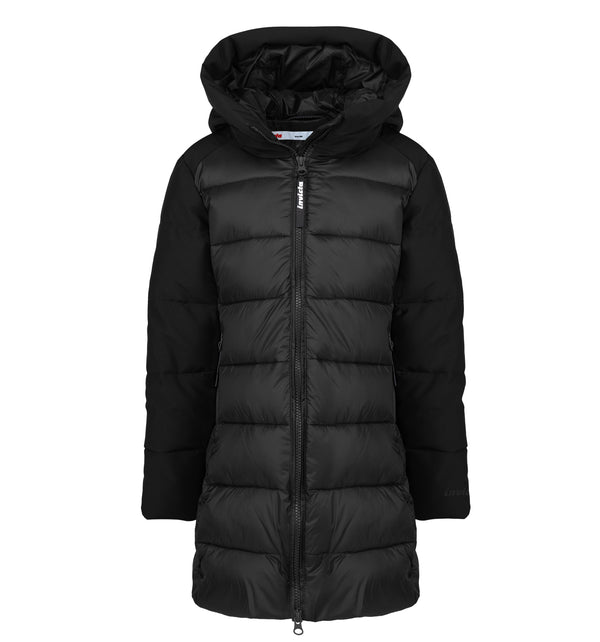 Bimaterica long padded jacket  - 090 / 4