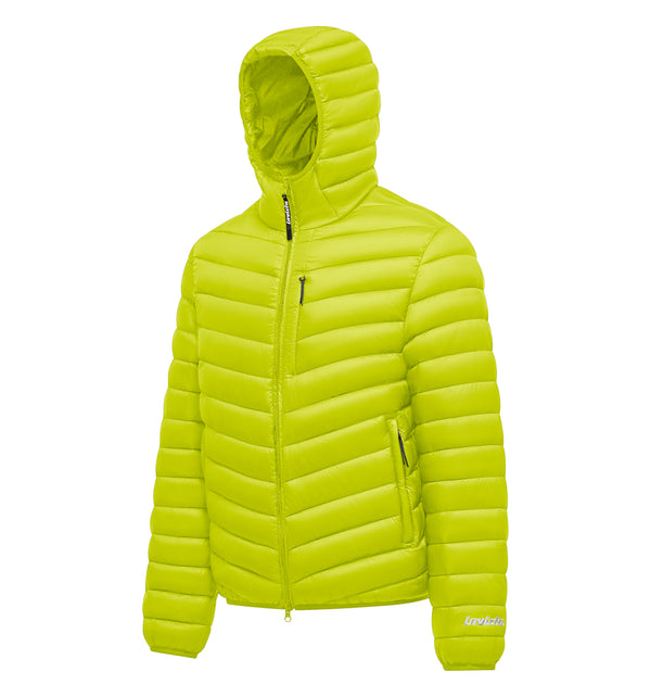 Short down jacket with hood 