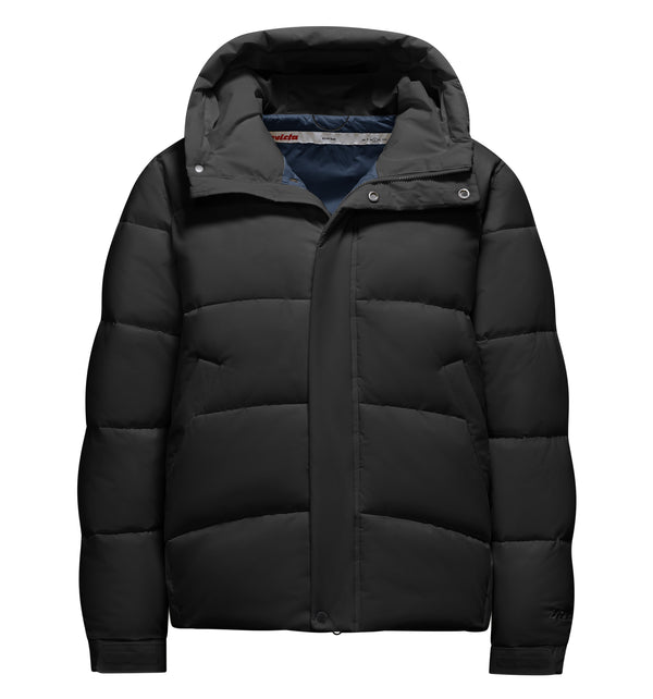 Short down jacket with hood  - 090 / XS