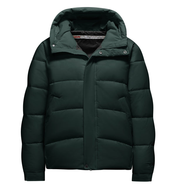 Short down jacket with hood  - 327 / L