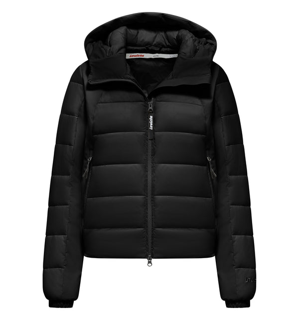 Bimaterial short padded jacket  - 090 / M