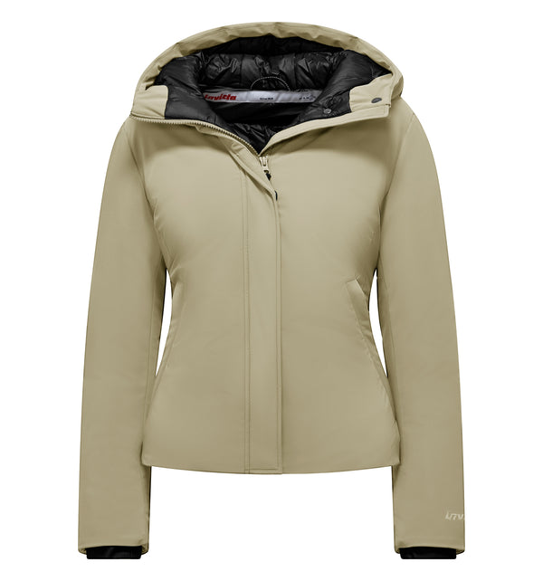 Short padded jacket with hood  - 0140 / S