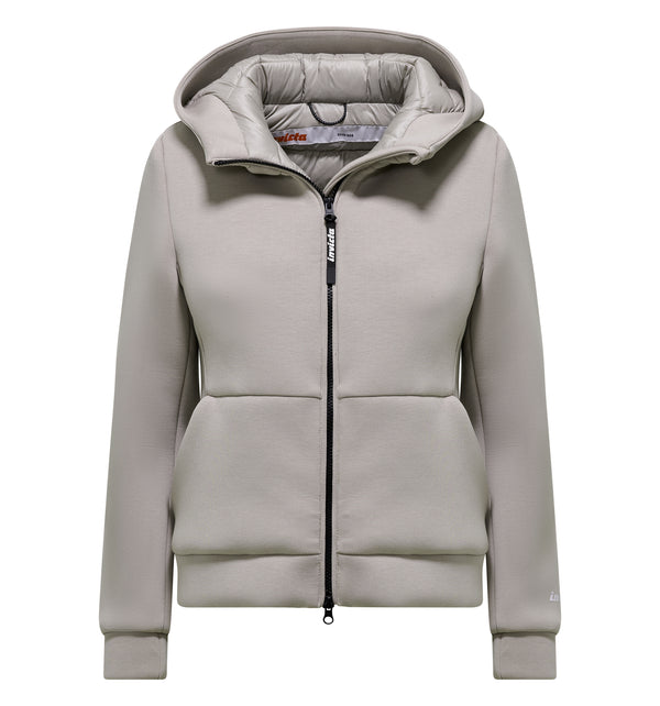 Kurze gepolsterte Neoprenjacke  - 101 / XS